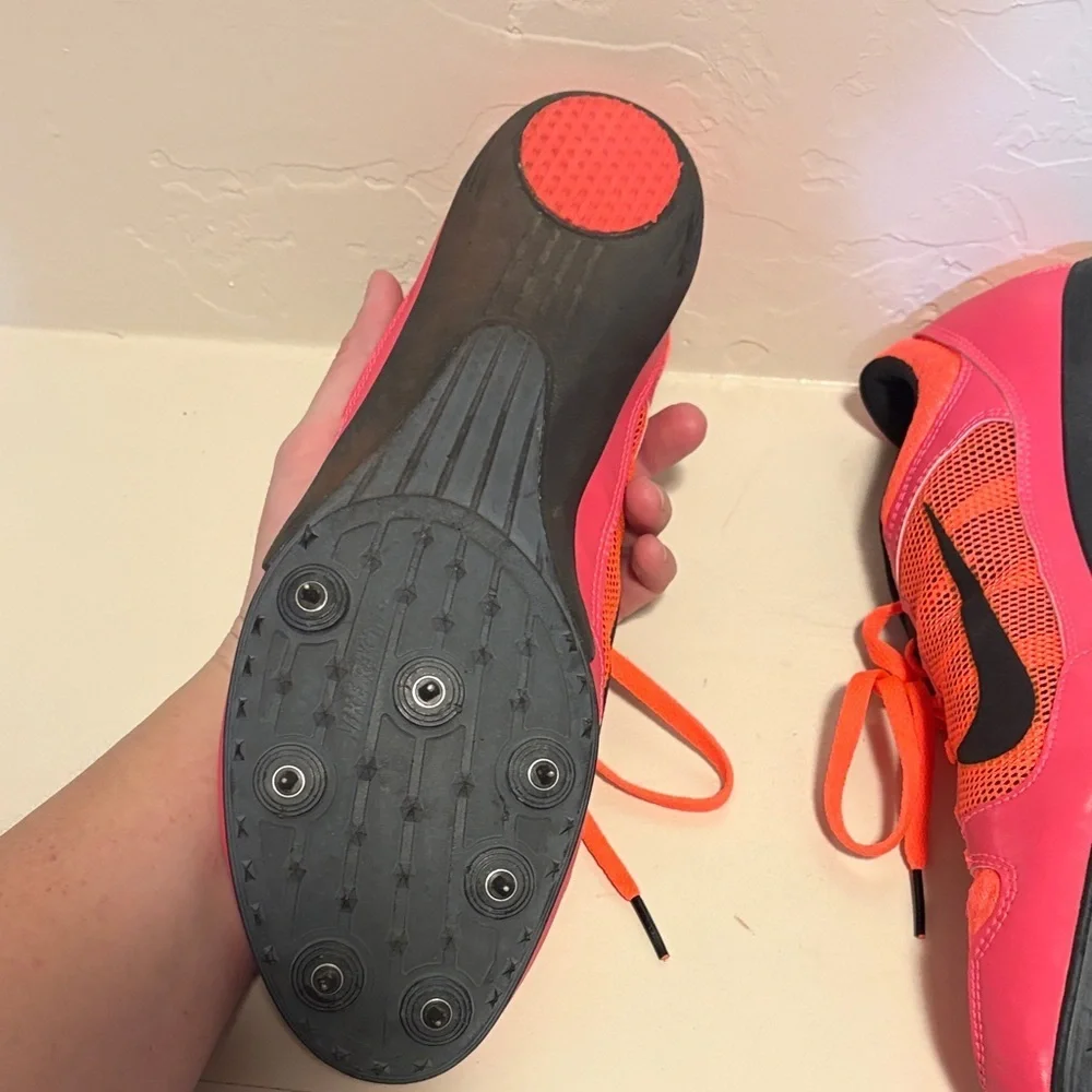 Nike Vibrant Pink and Black Running Shoes